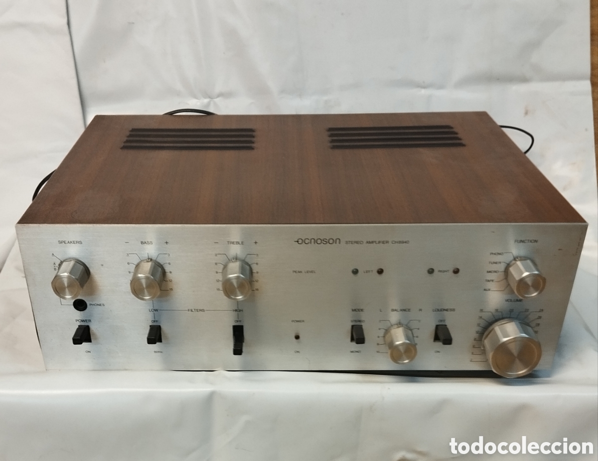 Radios antiguas: Amplificador Ocnoson - Foto 13