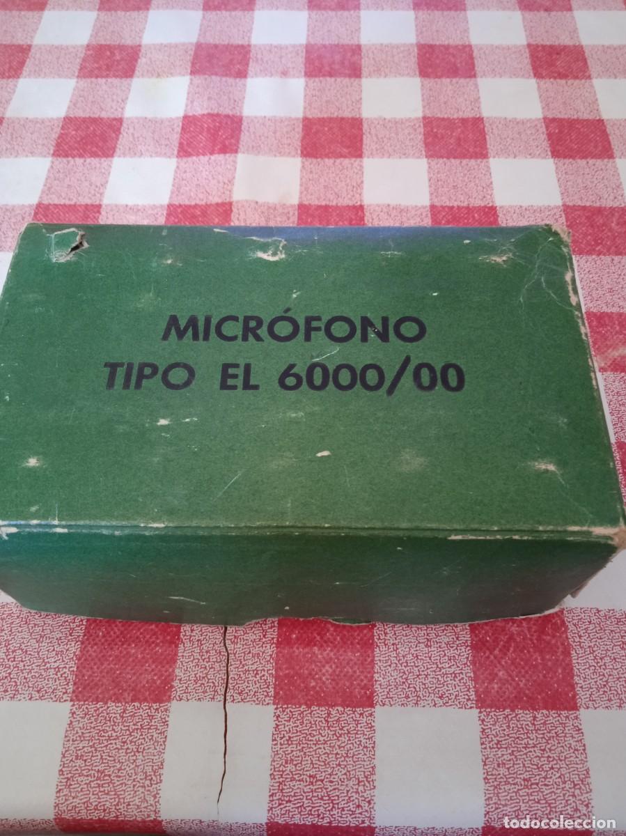 Radios antiguas: Micr&oacute;fono EL 6000 - Foto 5