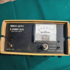 Radios antiguas: POWER SUPPLY & DUMMY LOAD