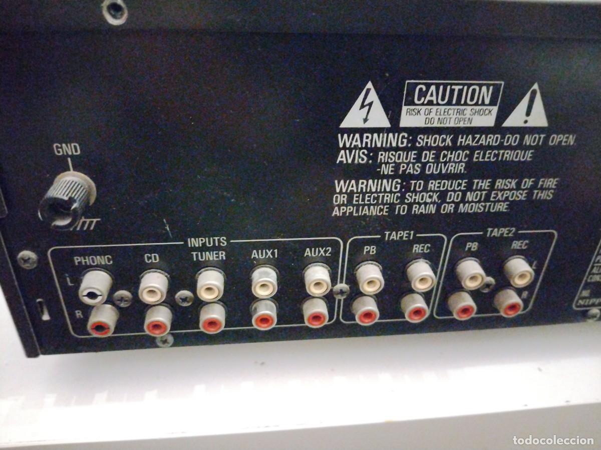 Radios antiguas: Amplificador denon ,PMA-720 - Foto 5