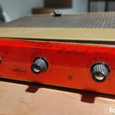 Radios antiguas: AMPLIFICADOR OPTIMUS RADIO MISTRAL DE VÁLVULAS?