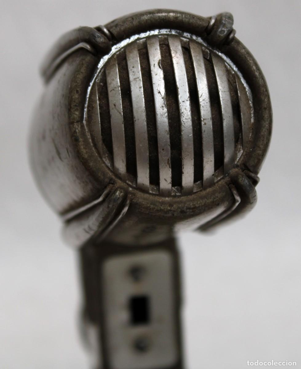 Radios antiguas: ANTIGUO MICROFONO PHILIPS EL6202. A&Ntilde;OS 50 - Foto 7