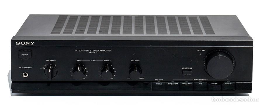 Radios antiguas: Amplificador SONY TA-A200 - Foto 1