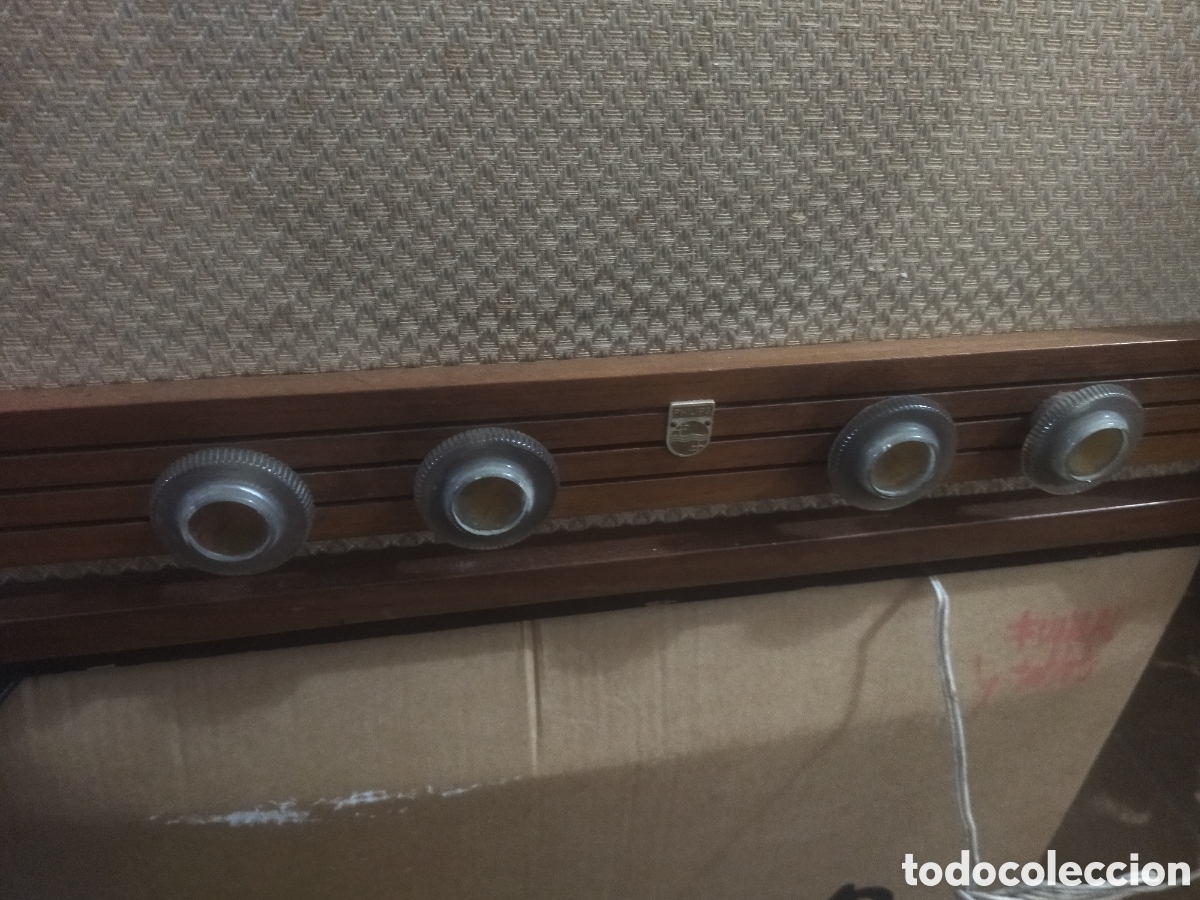 Radios antiguas: Radio Philips BE-621-A. Funciona perfectamente. 1952. - Foto 4