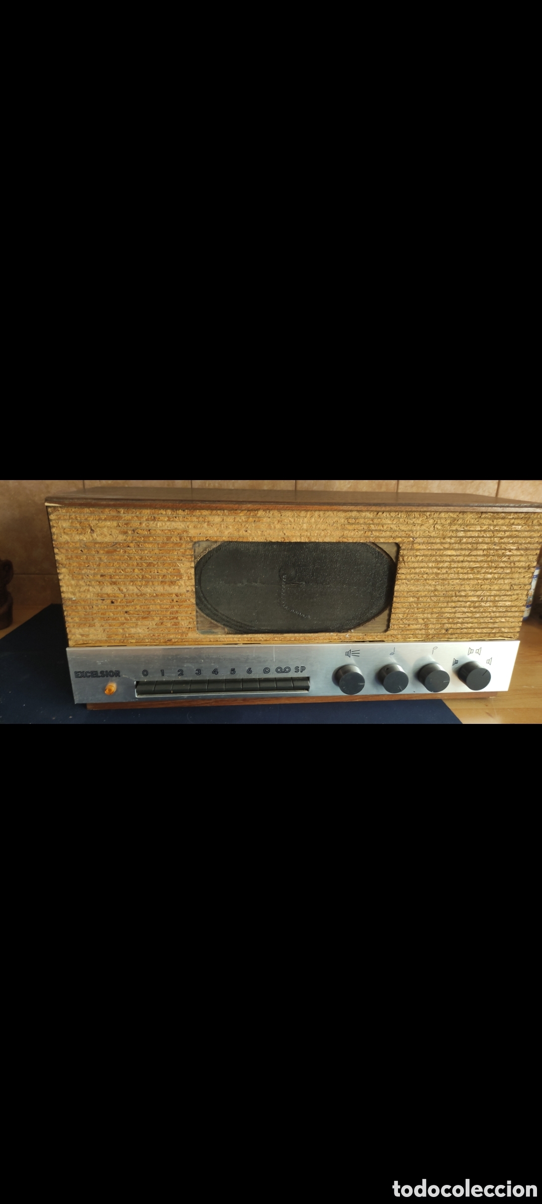 Radios antiguas: Antiguo hilo musical Excelsior - Foto 2