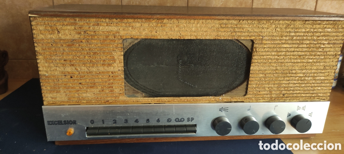 Radios antiguas: Antiguo hilo musical Excelsior - Foto 4