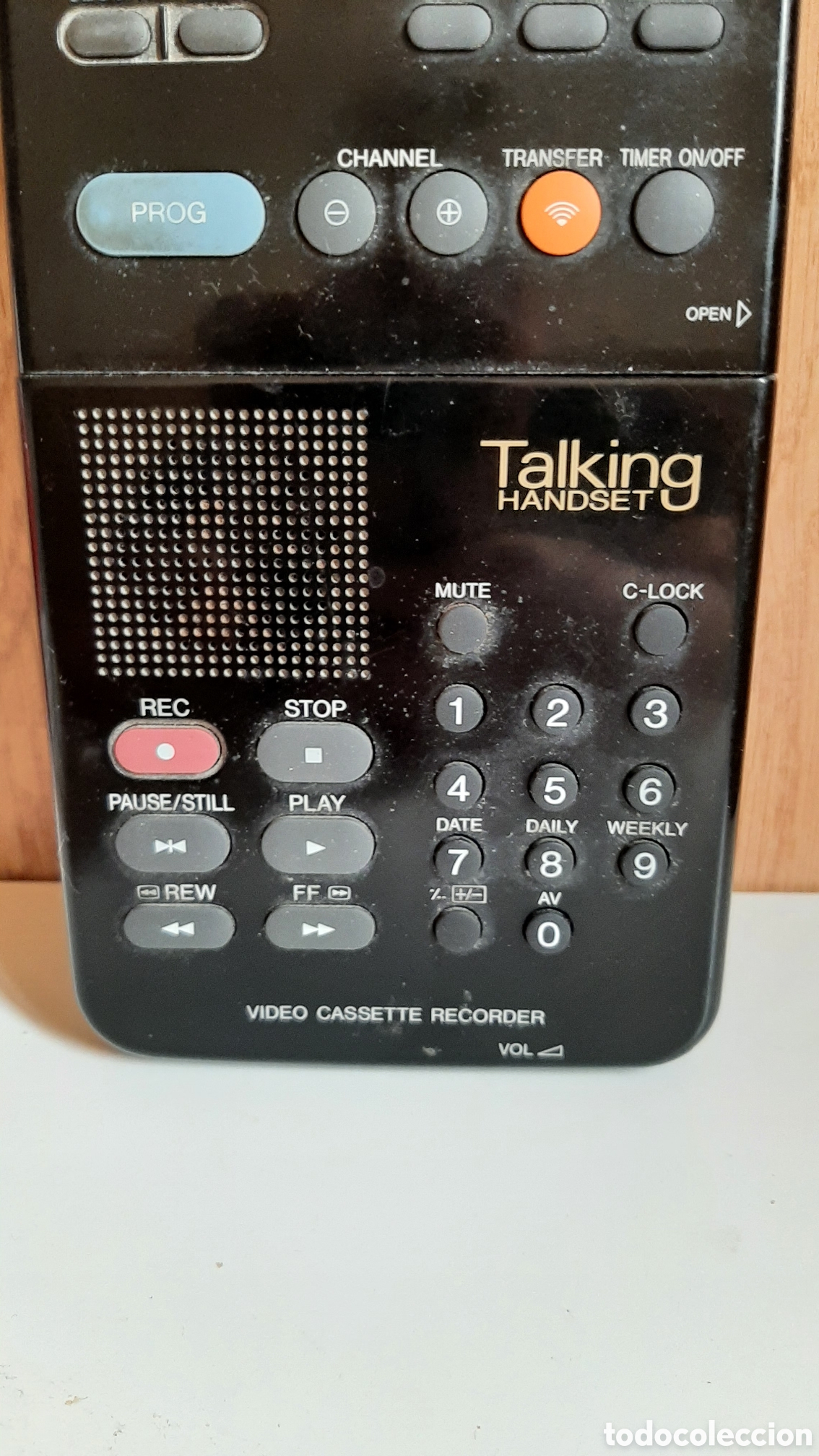 Radios antiguas: mando Sharp Talking Handset VHS - Foto 4