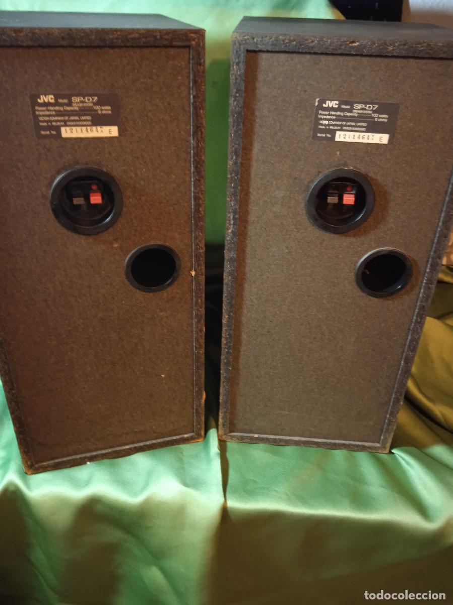 Radios antiguas: JVC PAR DE A&Ntilde;LTAVOCES MODEL SP-D7 REF. GARA- BRE - Foto 5