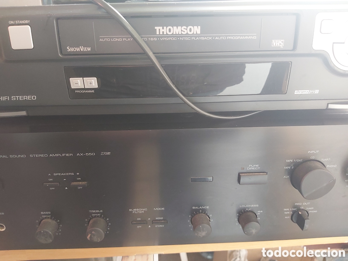 Radios antiguas: REPRODUDTOR DE VHS EN PERFECTO ESTADO - Foto 2