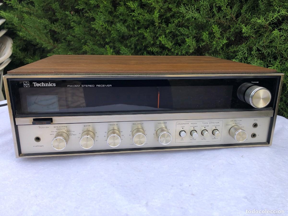 Radios antiguas: TECHNICS AMPLIFICADOR MODEL SA-5200A / UNA JOYA / FUNCIONANDO - Foto 1
