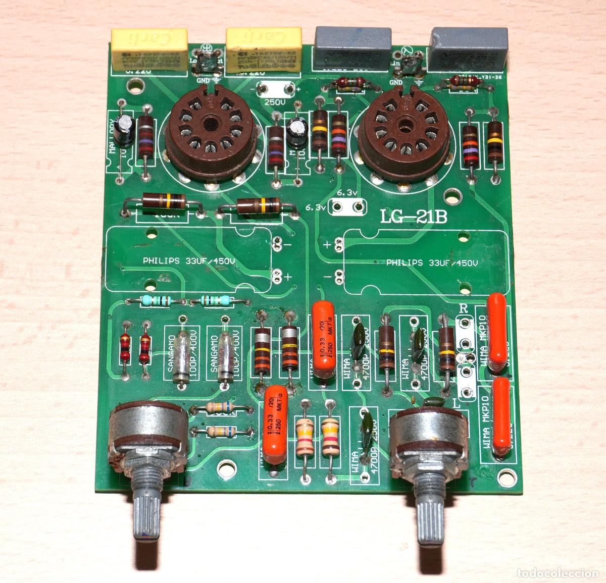 Radios antiguas: CONTROL DE TONOS: AGUDOS Y GRAVES, A VALVULAS - Foto 2