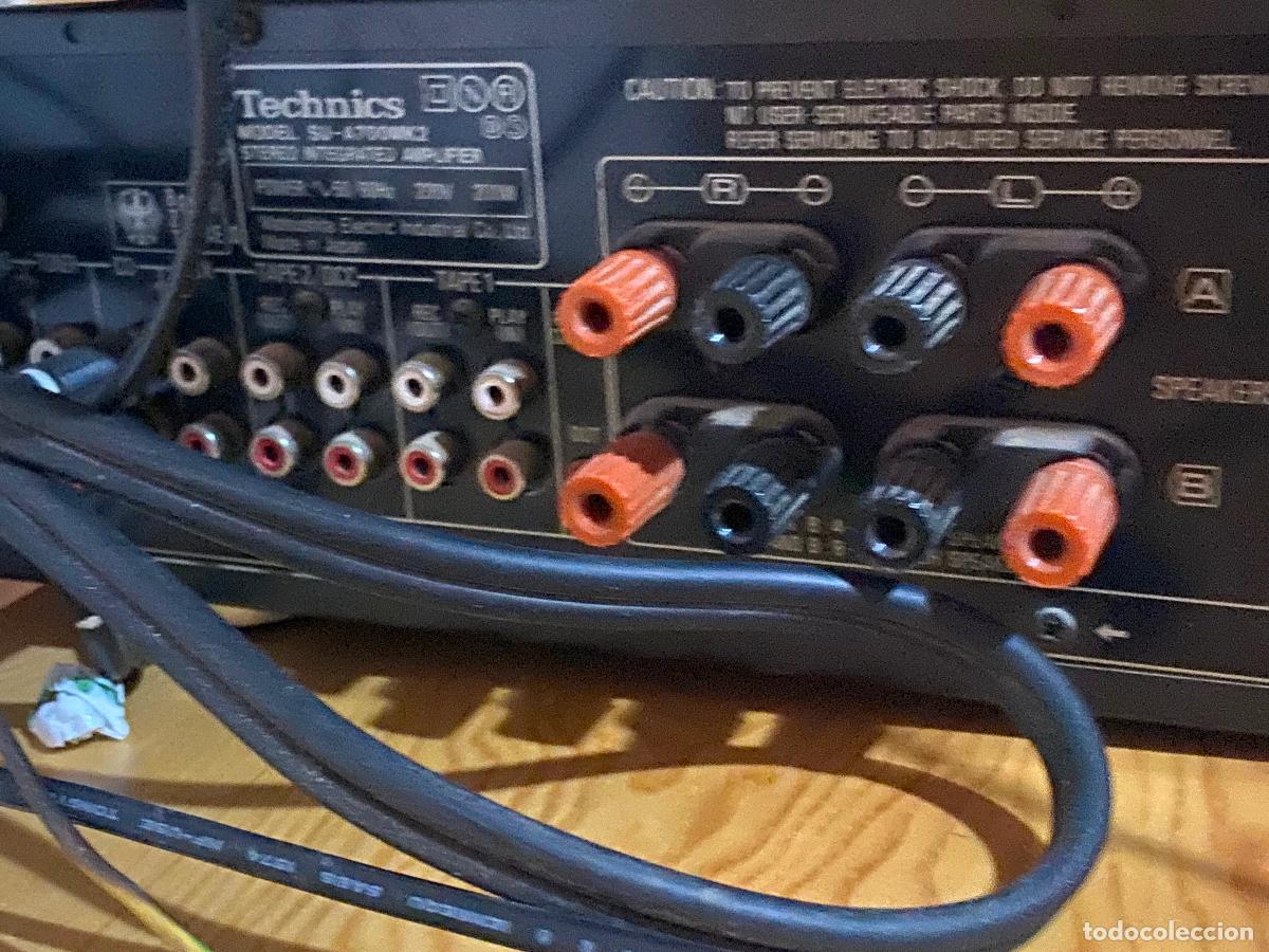 Radios antiguas: TECHNICS A 700 MK2 AMPLIFIER - Foto 5