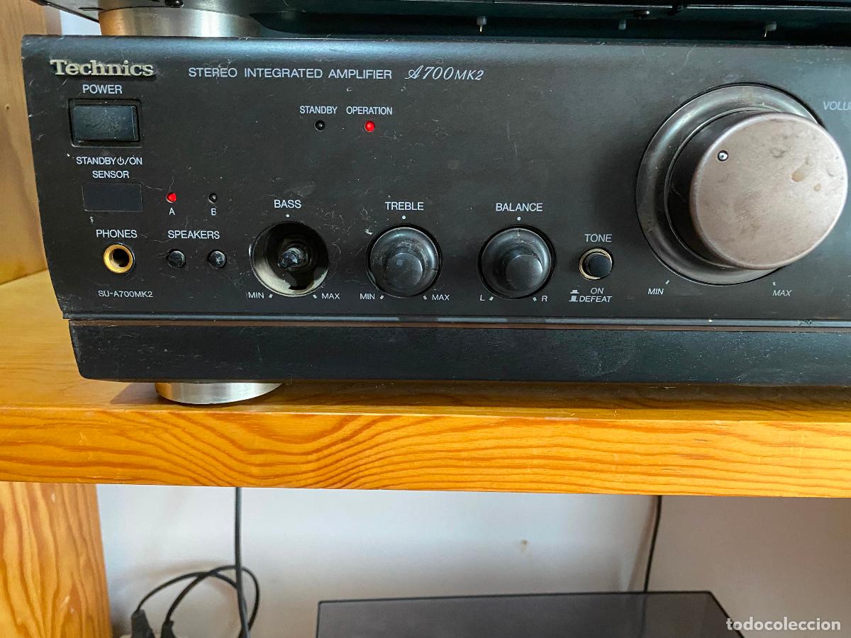 Radios antiguas: TECHNICS A 700 MK2 AMPLIFIER - Foto 1