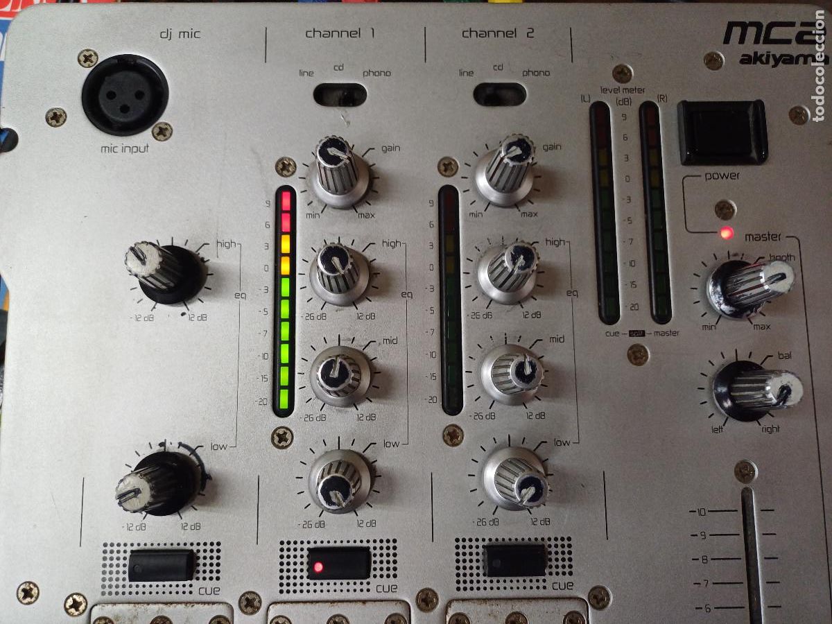 Radios antiguas: MESA DE MEZCLAS AKIYAMA MC2. - Foto 2