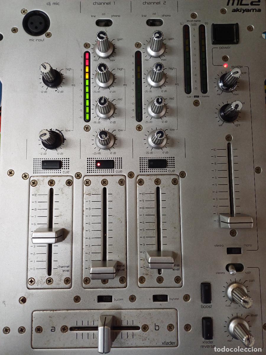 Radios antiguas: MESA DE MEZCLAS AKIYAMA MC2. - Foto 5