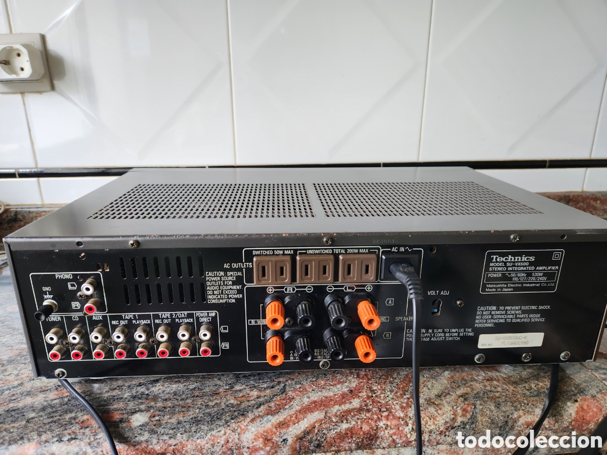 Radios antiguas: Amplificador Technics - Foto 3