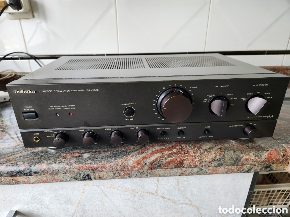 Radios antiguas: Amplificador Technics - Foto 1