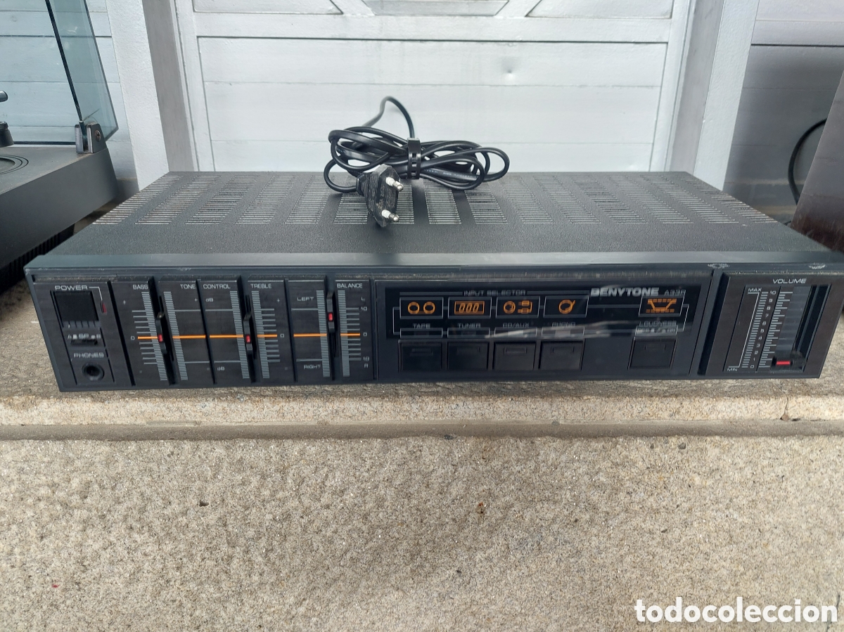 Radios antiguas: AMPLIFICADOR VINTAGE BENYTONE AC33 R FUNCIONANDO - Foto 1