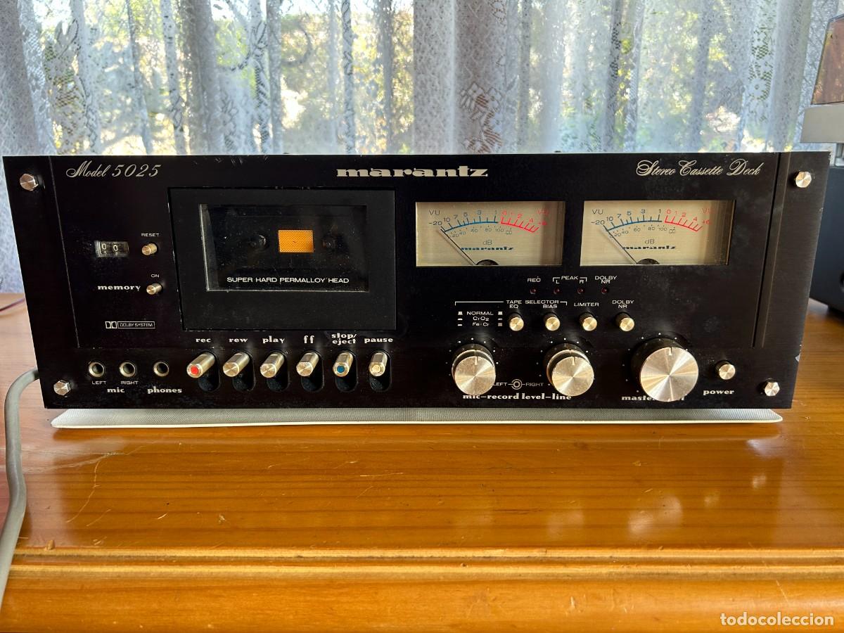 Radios antiguas: MARANTZ CASSETTE 5025 / FUNCIONANDO - Foto 1