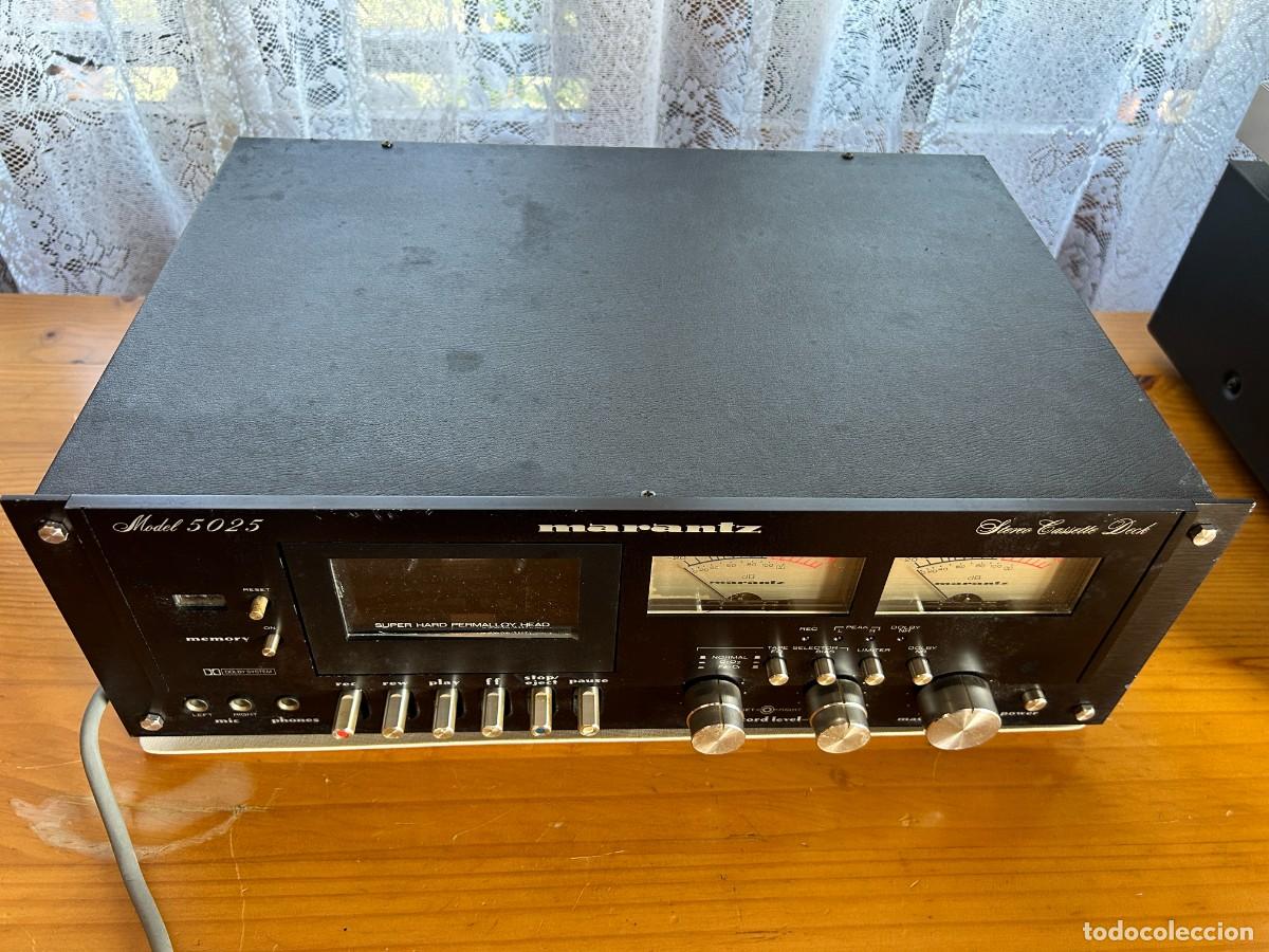 Radios antiguas: MARANTZ CASSETTE 5025 / FUNCIONANDO - Foto 2