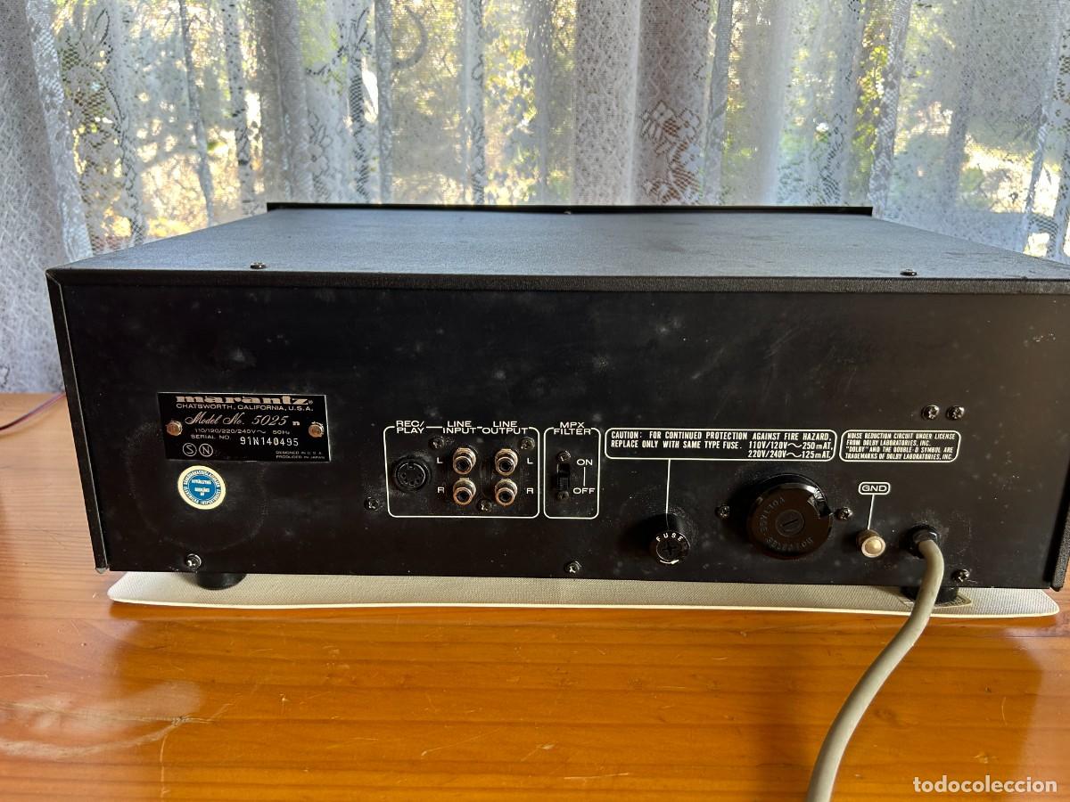 Radios antiguas: MARANTZ CASSETTE 5025 / FUNCIONANDO - Foto 3