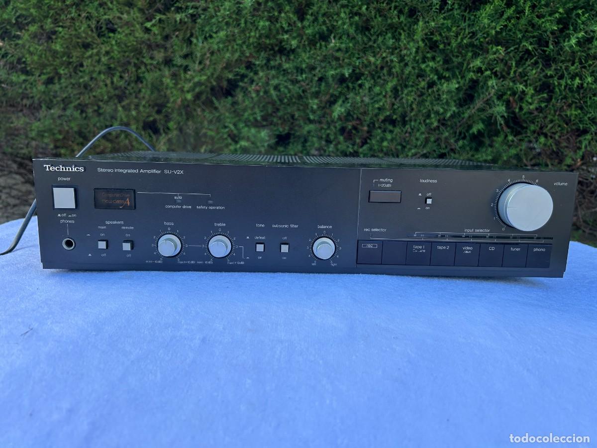 Radios antiguas: TECHNICS AMPLIFICADOR SU-V2X / FUNCIONANDO - Foto 1