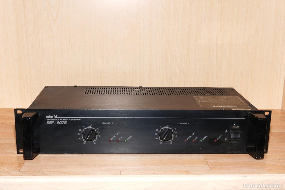 Radios antiguas: ETAPA DE POTENCIA ESTEREO - InterM Ref-2075 - Foto 1