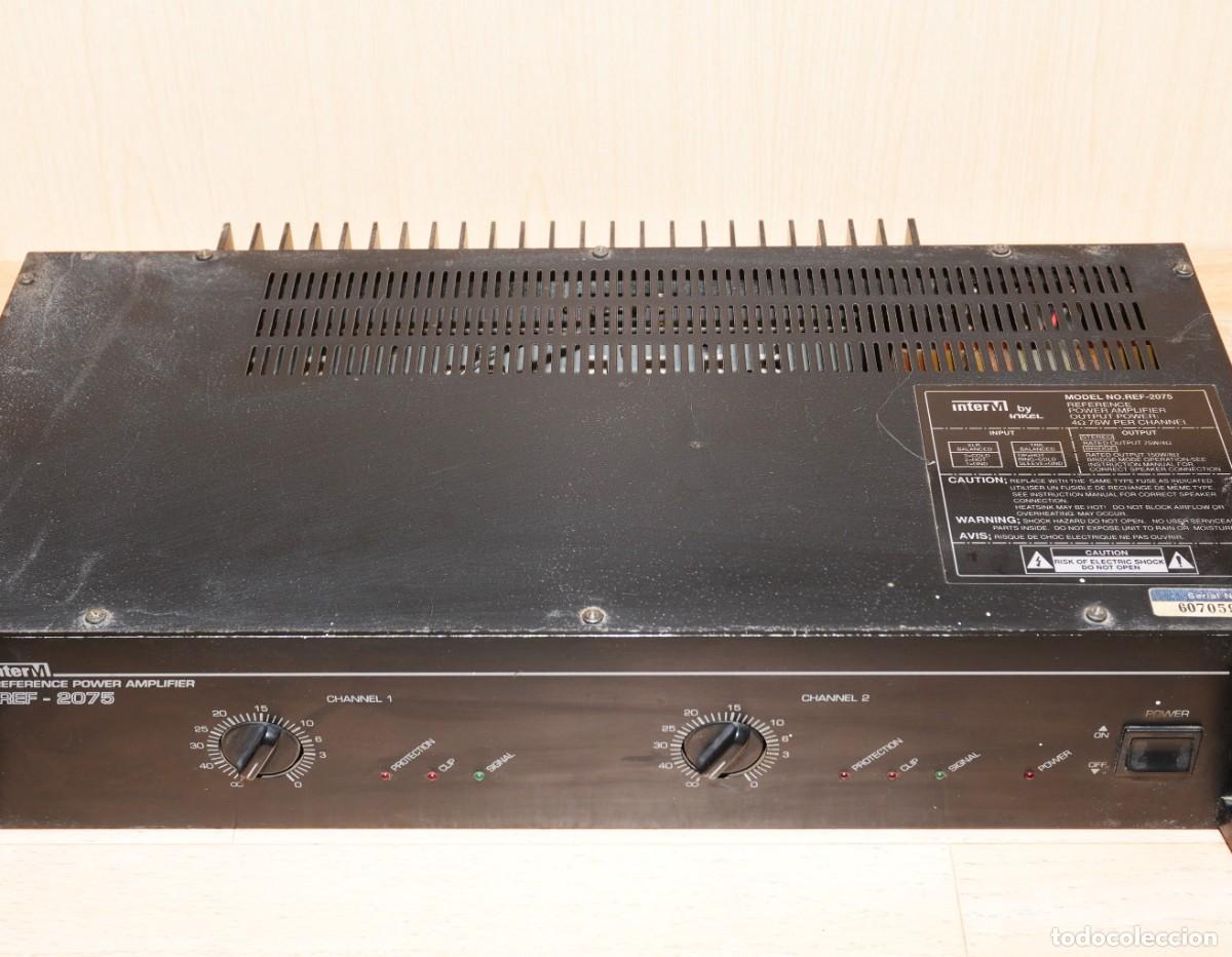 Radios antiguas: ETAPA DE POTENCIA ESTEREO - InterM Ref-2075 - Foto 6