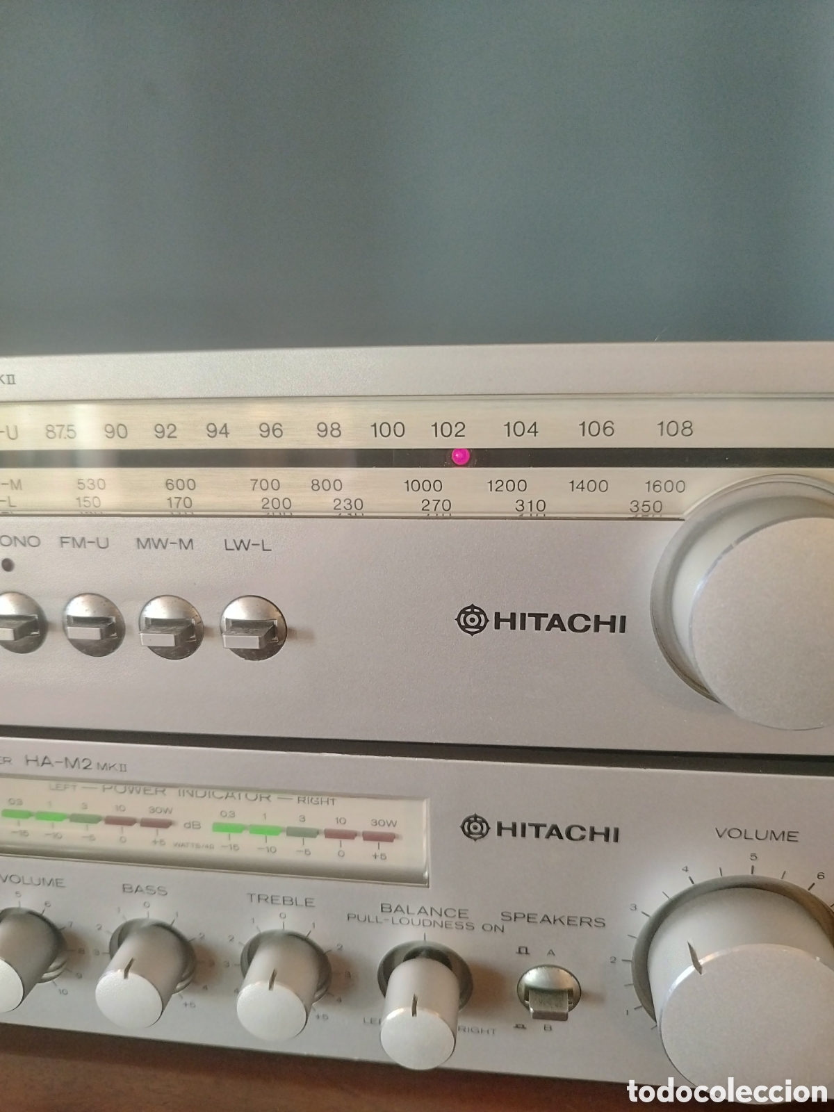 Radios antiguas: Equipo de m&uacute;sica Hitachi - Foto 11