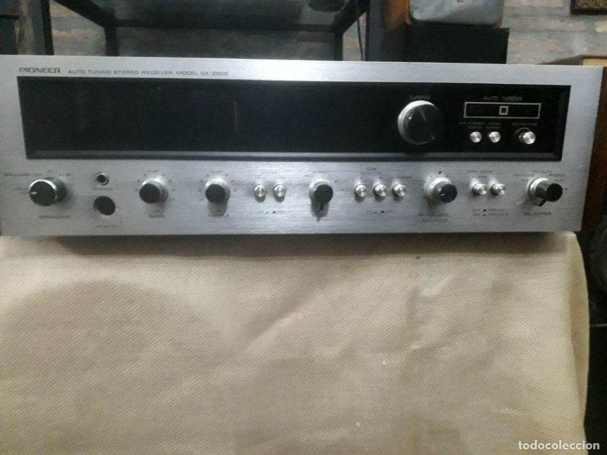 Radios antiguas: PIONEER RECEIVER VINTAG MODEL SX.2500 REF. DATO - Foto 3