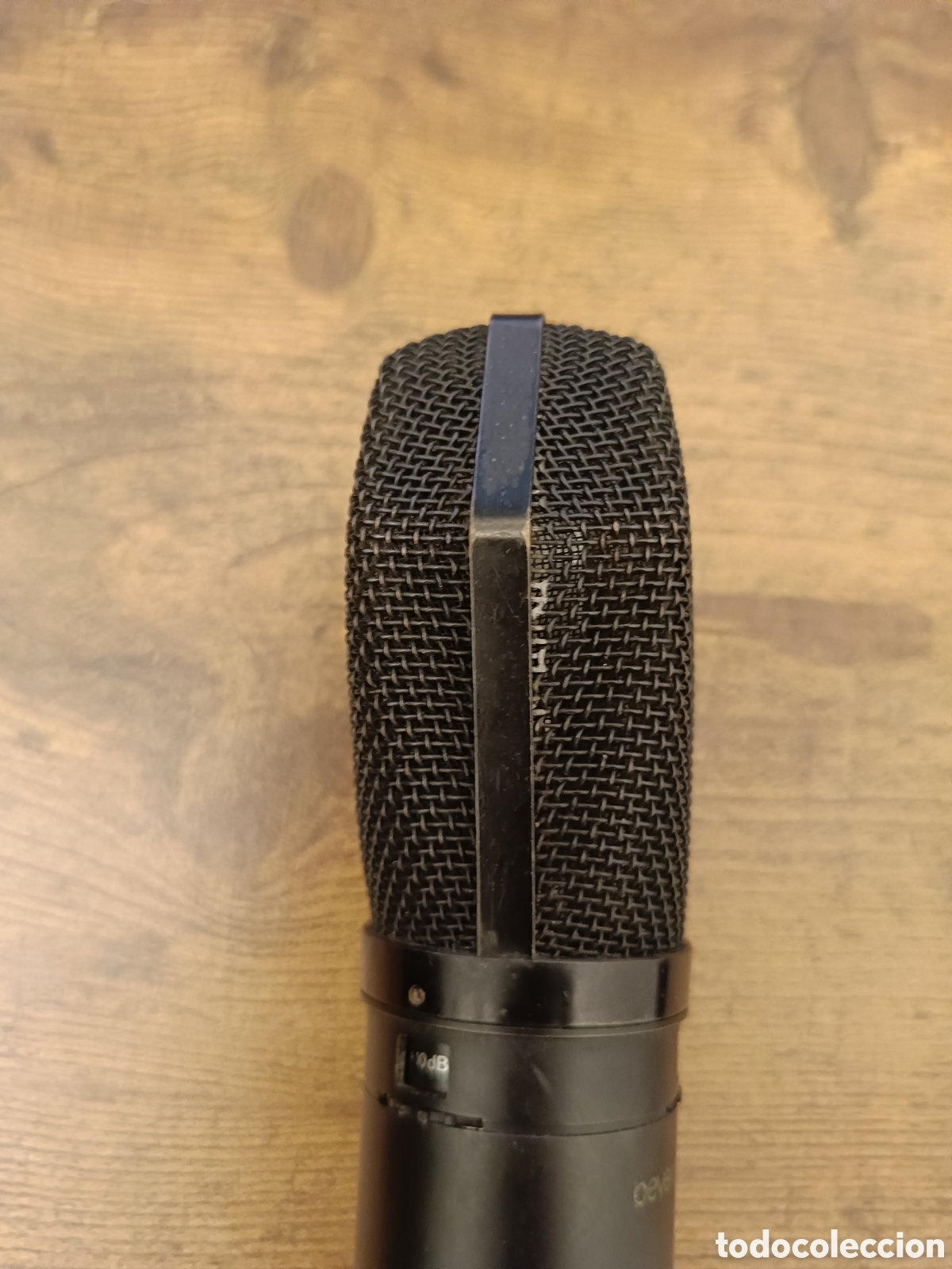 Radios antiguas: Micr&oacute;fono Beyer Dynamic MC740 funcionando. Con Soporte R&iacute;gido y cable de 5 metros. De uso. - Foto 6