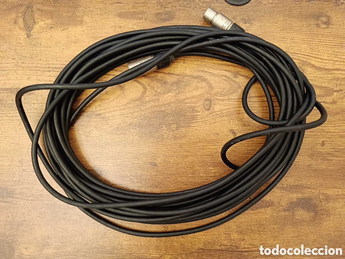 Radios antiguas: Micr&oacute;fono Beyer Dynamic MC740 funcionando. Con Soporte R&iacute;gido y cable de 5 metros. De uso. - Foto 13