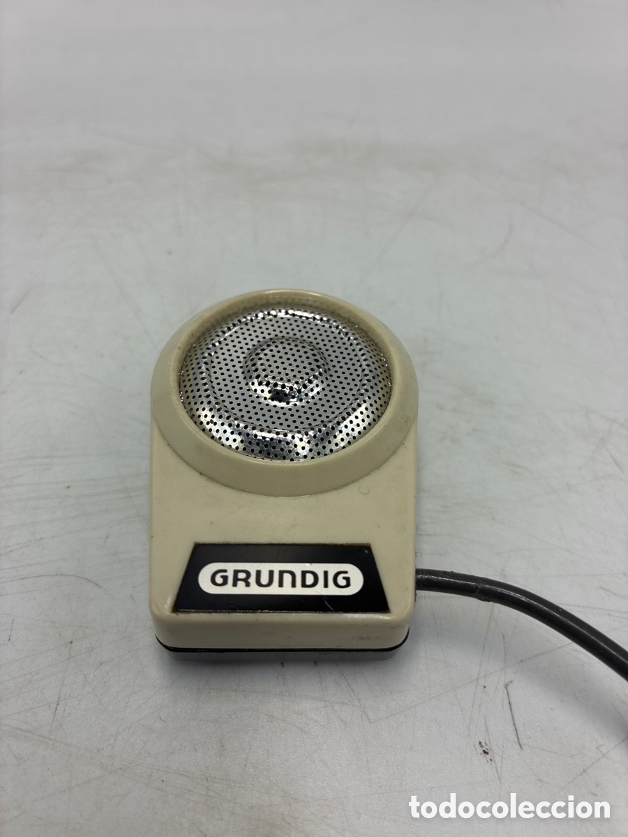 Radios antiguas: Micr&oacute;fono Grundig GDM 311. - Foto 2