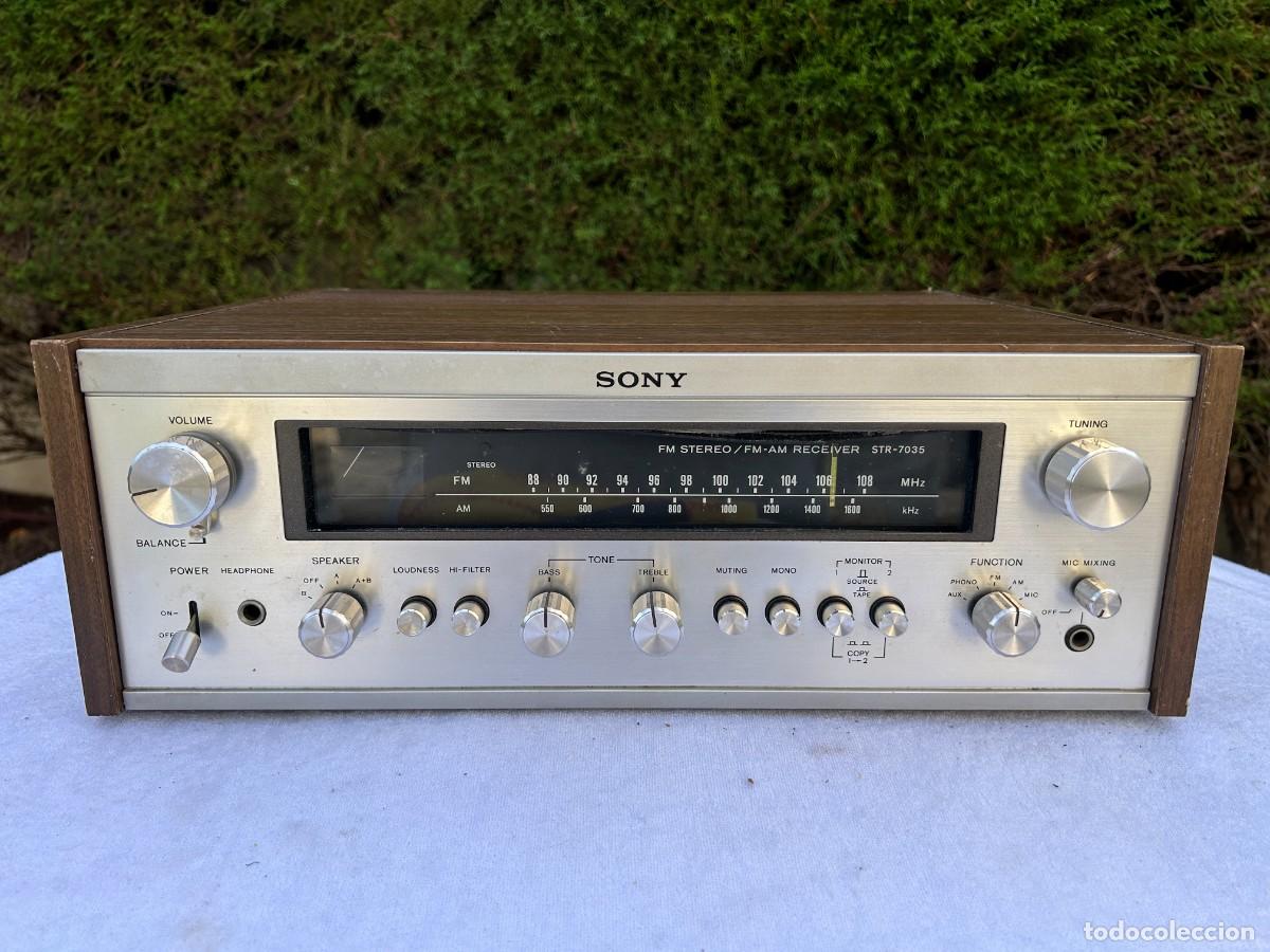 Radios antiguas: SONY AMPLIFICADOR STR 7035 / FUNCIONANDO - Foto 1