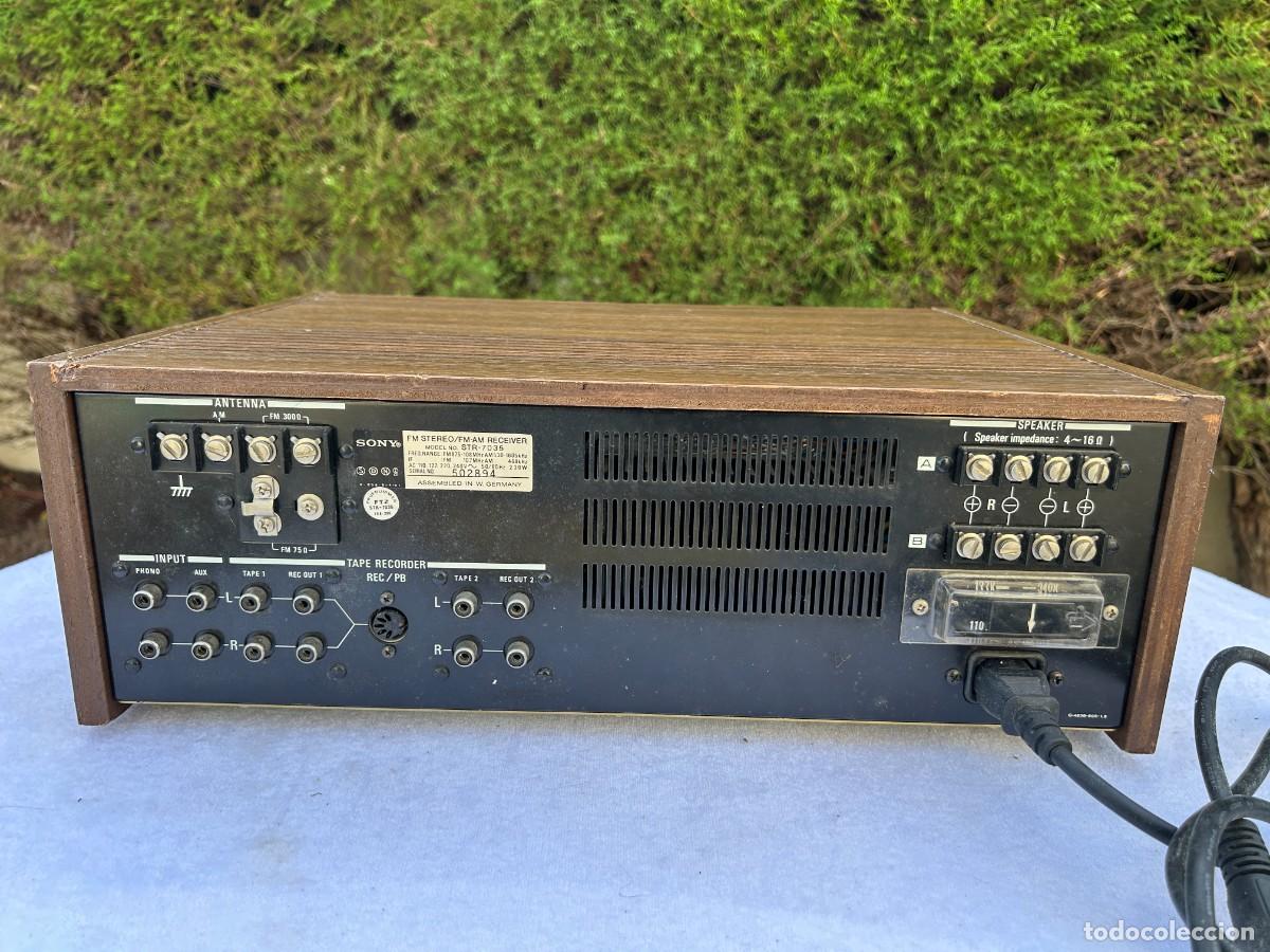 Radios antiguas: SONY AMPLIFICADOR STR 7035 / FUNCIONANDO - Foto 6
