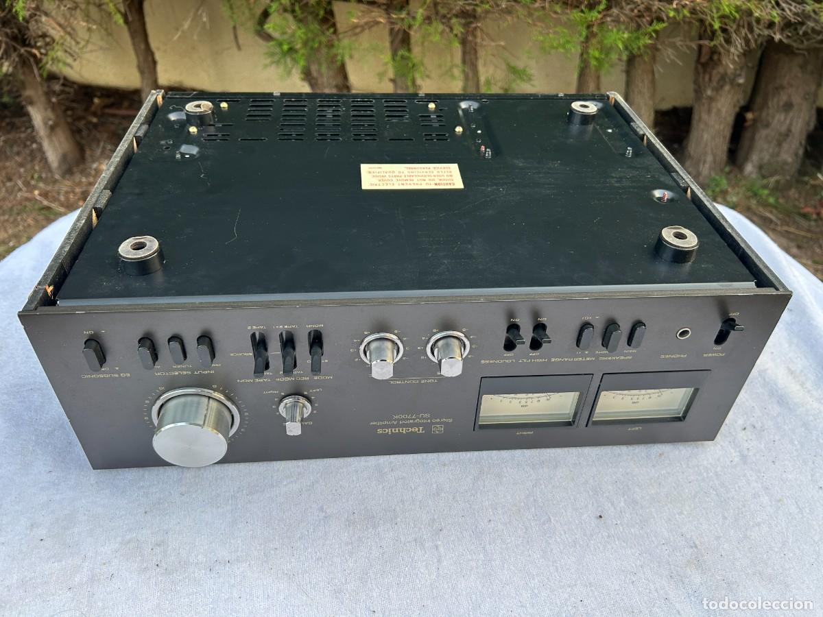 Radios antiguas: TECHNICS AMPLIFICADOR SU 7700K / FUNCIONANDO - Foto 4