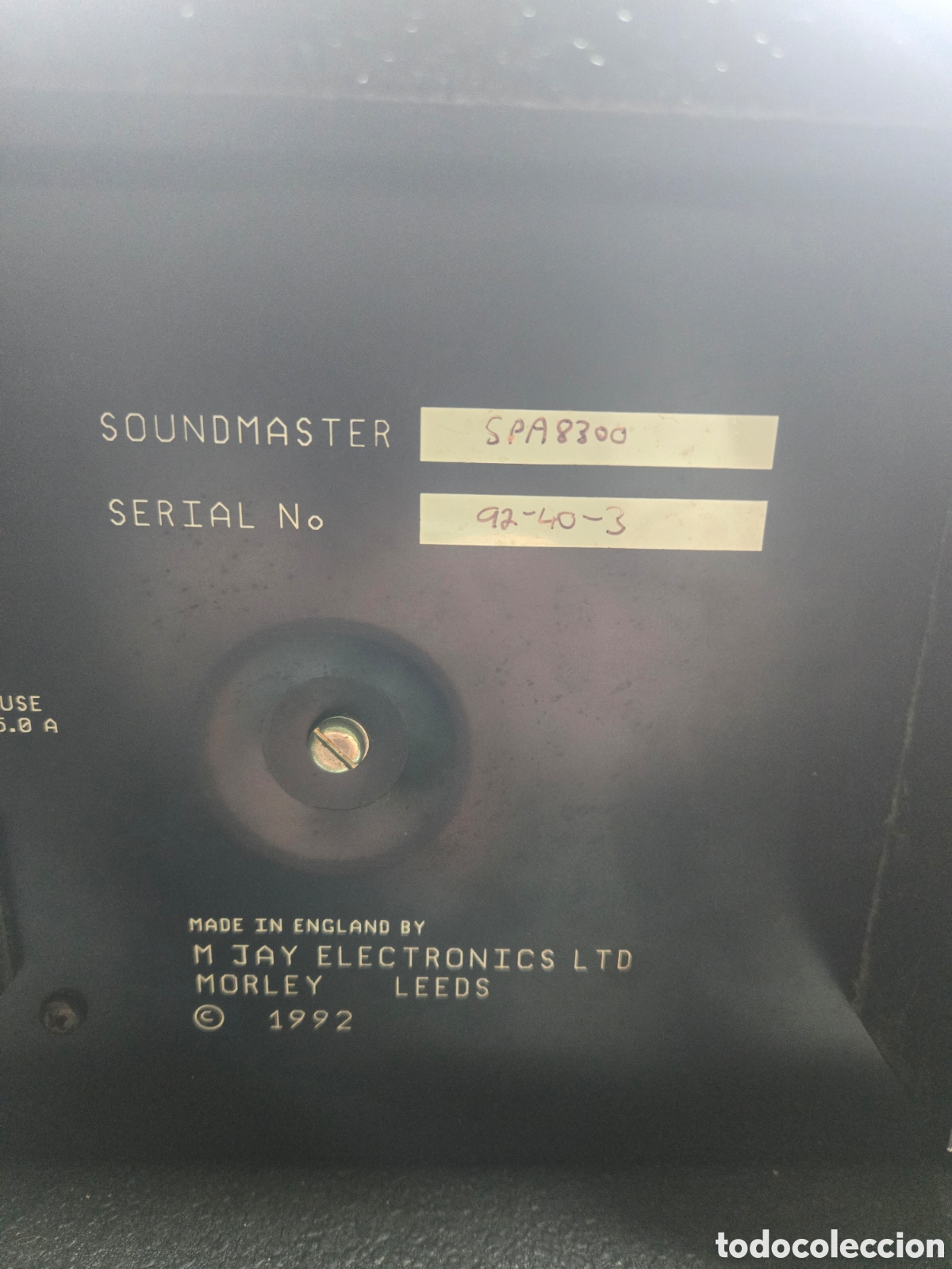 Radios antiguas: Starter Audio Sound Master SPA 8300 - Foto 4