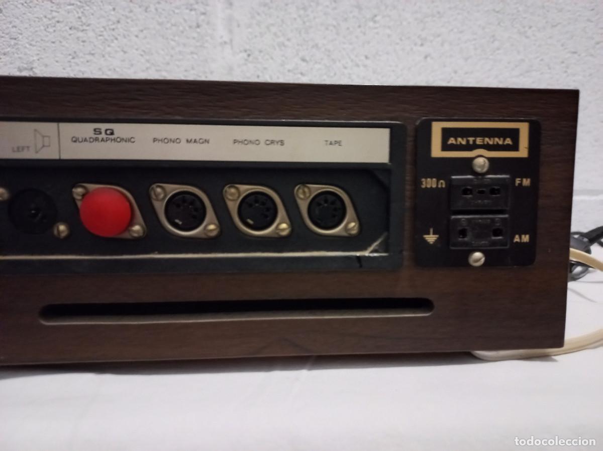 Radios antiguas: Amplificador COSMO ALPHA 5 Receiver. - Foto 4