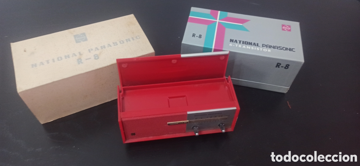 Radios antiguas: radio transistor National-Panasonic modelo R-8 - Foto 4