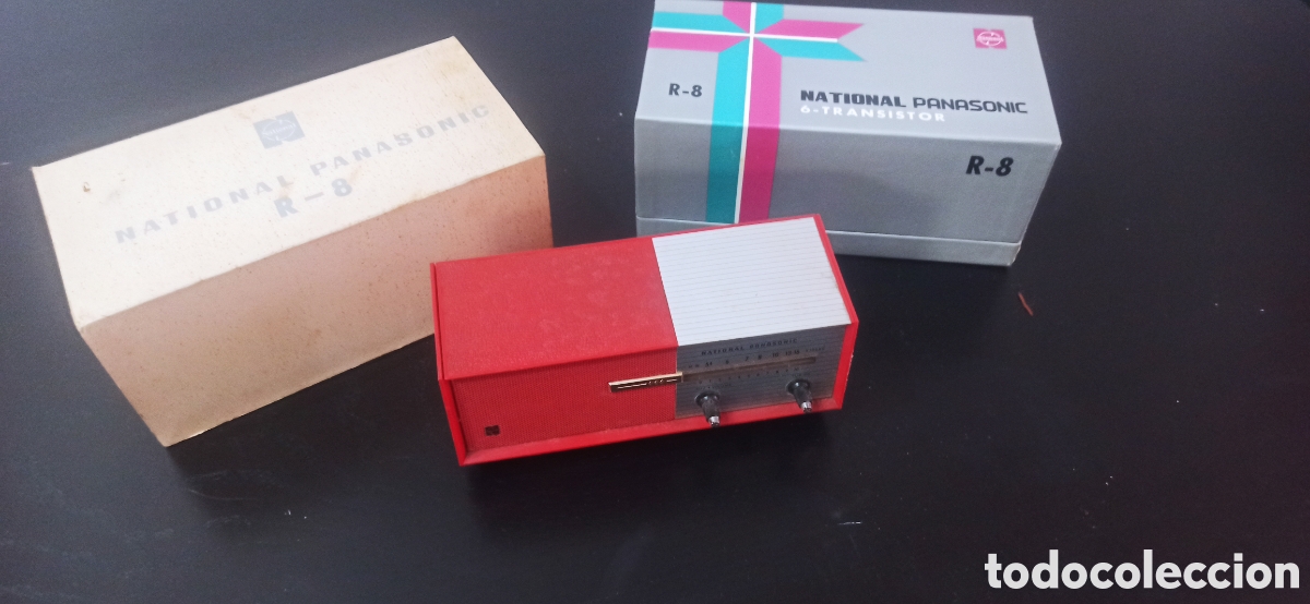 Radios antiguas: radio transistor National-Panasonic modelo R-8 - Foto 1