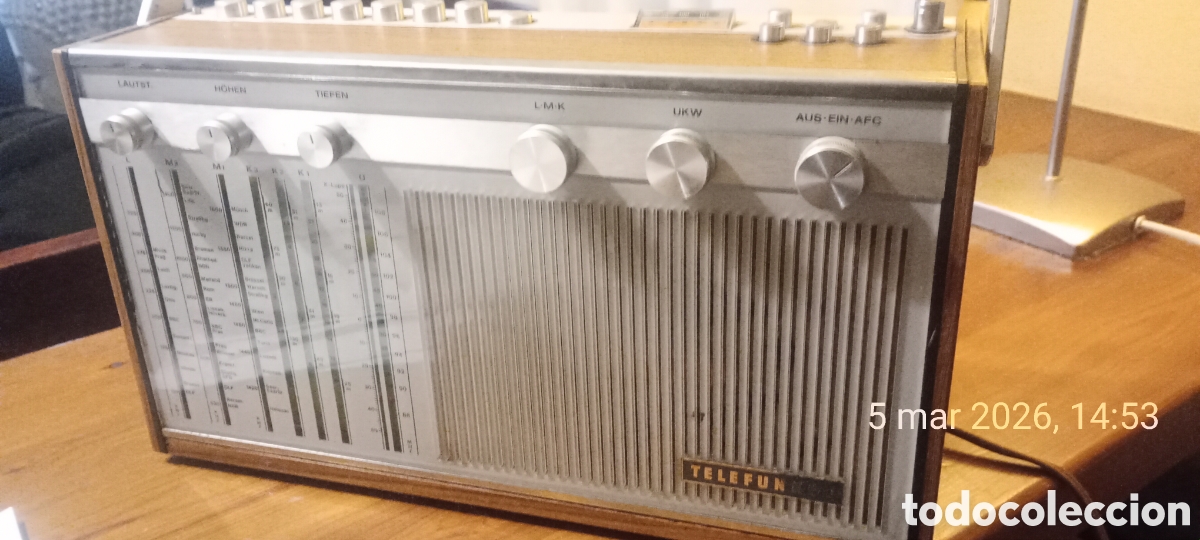 Radios antiguas: Radio Telefunken Atlanta de luxe - Foto 1