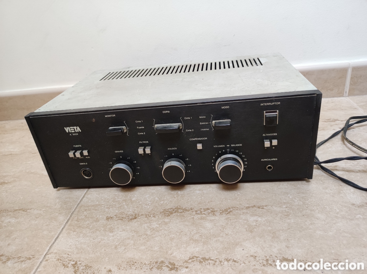 Radios antiguas: Antiguo amplificador Vieta A3024