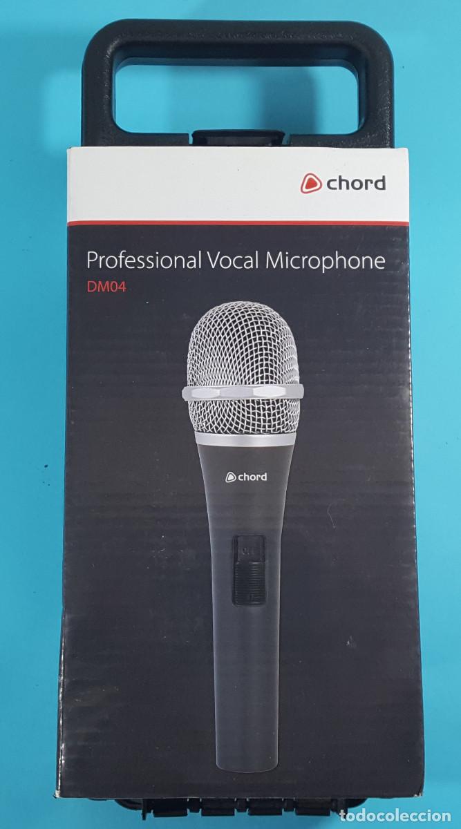 Radios antiguas: MICROFONO CHORD DM04 NUEVO PROFESSIONAL VOCAL MICROPHONE