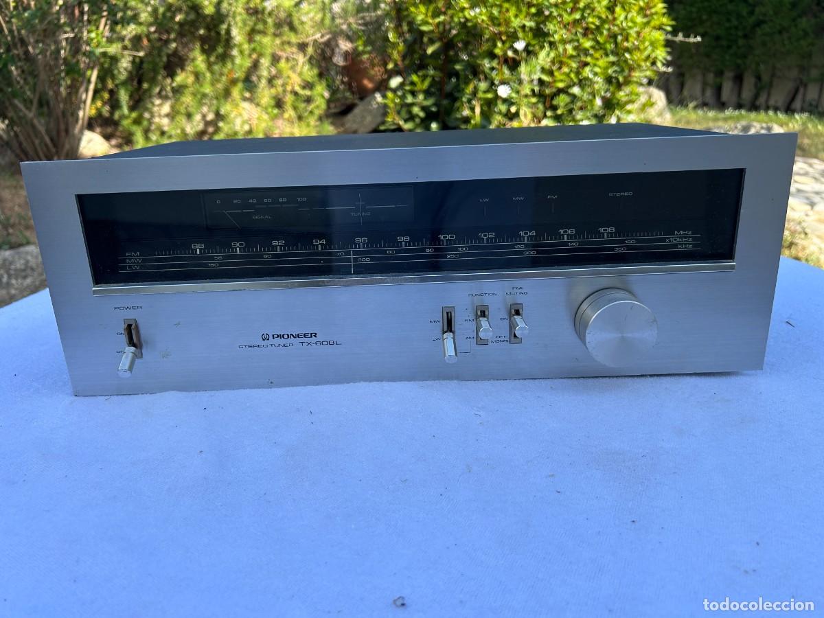 Radios antiguas: SINTONIZADOR PIONEER TX 608 XL / FUNCIONANDO