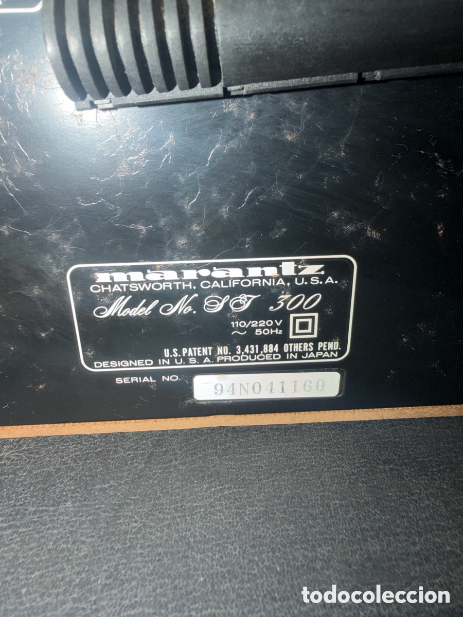 Radios antiguas: Equipo Est&eacute;reo Vintage Marantz Completo - Foto 5