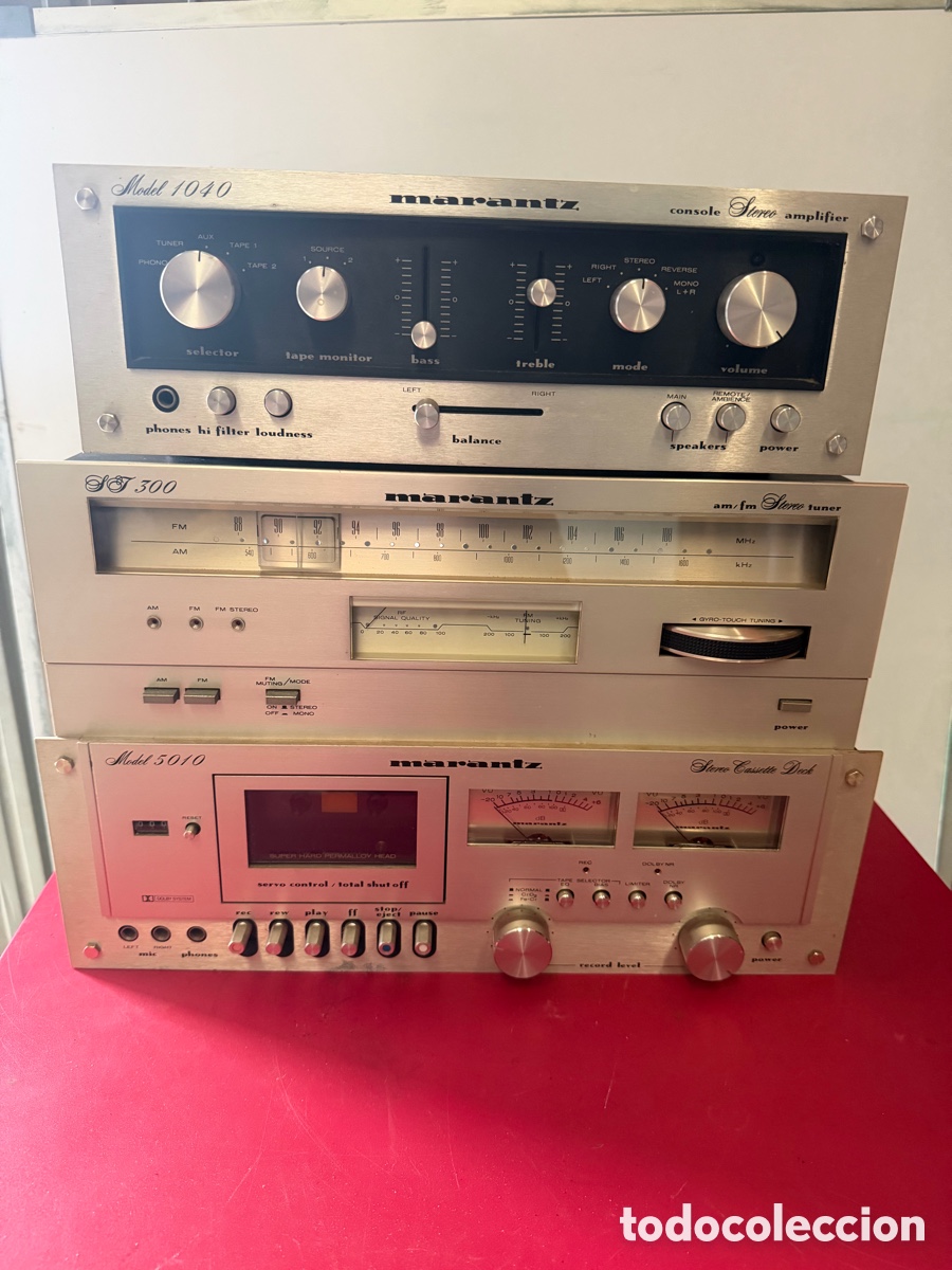 Radios antiguas: Equipo Est&eacute;reo Vintage Marantz Completo - Foto 1