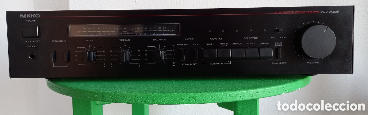 Radios antiguas: NIKKO NA-700 II Amplificador Vintage Sonido HiFi