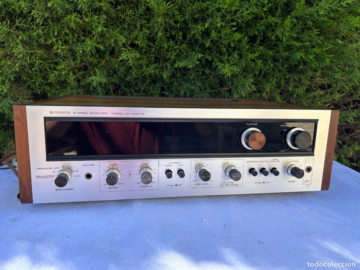 Radios antiguas: PIONEER STEREO RECEIVER SX-1500TD / FUNCIONANDO