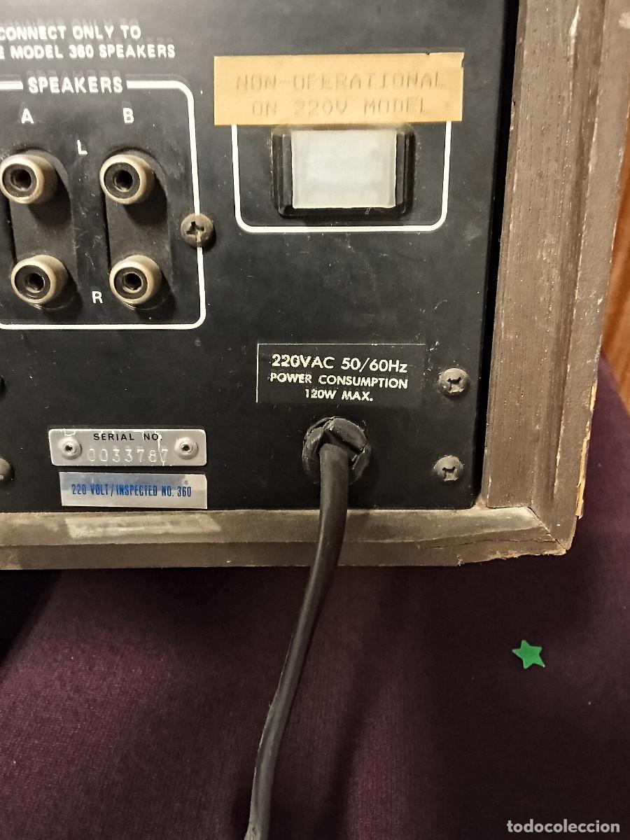 Radios antiguas: BOSE 360, RECEIVER VINTAG MODEL 360 REF. 19 DATO - Foto 10