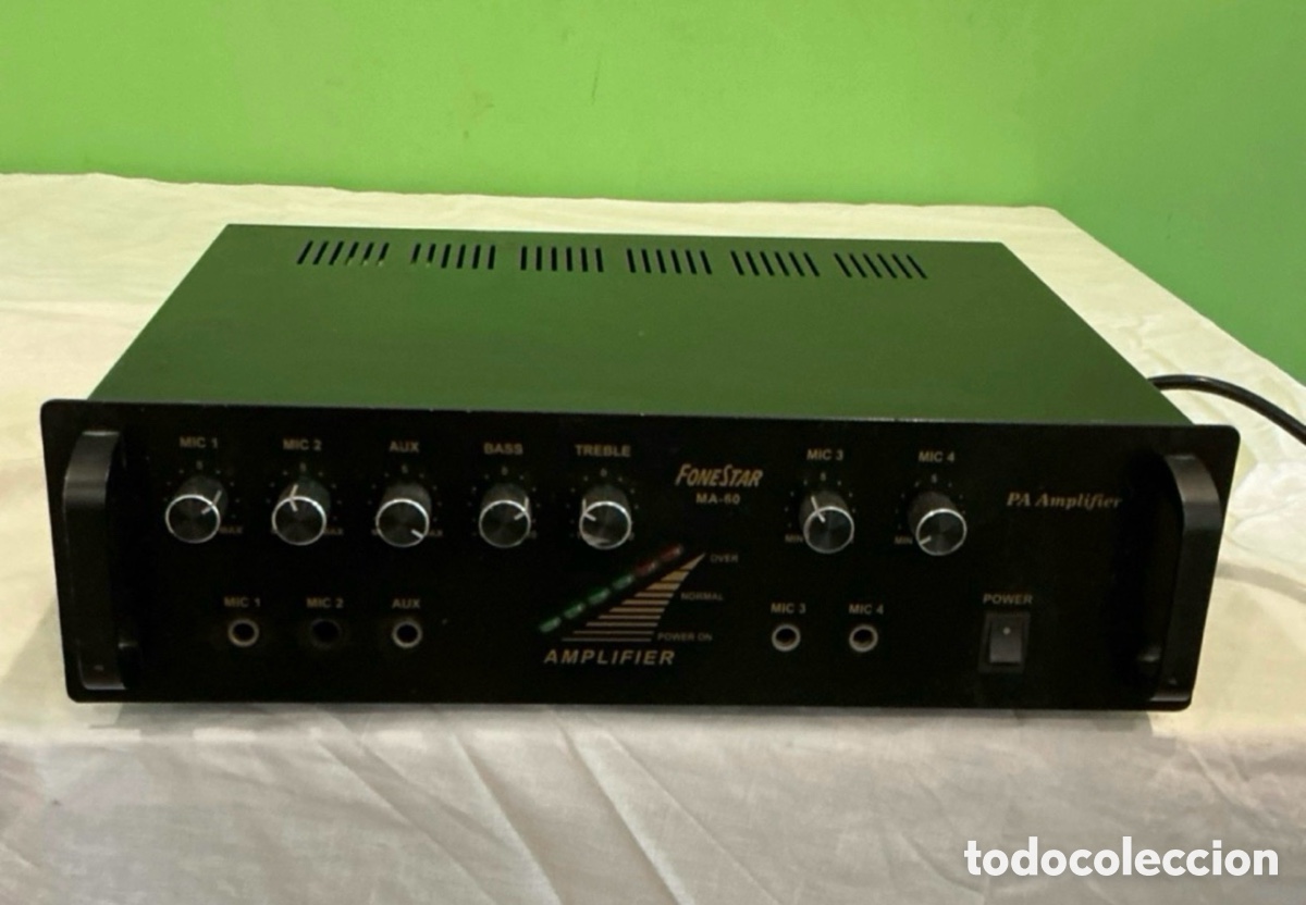 Radios Anciennes: amplificador de megafon&iacute;a Fonestar MA-60.